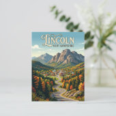 Lincoln USA Postkarte (Stehend Vorderseite)