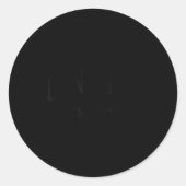 Lincoln-way Central High School Hs New Lenox Il Re Runder Aufkleber (Vorderseite)