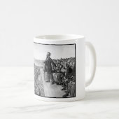 Lincoln, welches die Gettysburg-Rede hält Kaffeetasse (VorderseiteRechts)