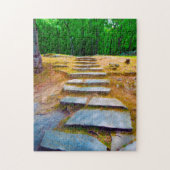 Lincoln Woods Rhode Island. Puzzle (Vertikal)