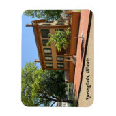 Lincoln Zuhause Historic Site Magnet (Vertikal)