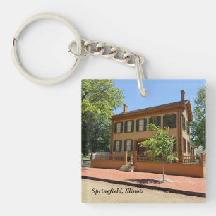 Lincoln Zuhause Historic Site Schlüsselanhänger