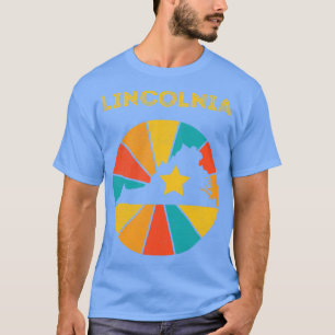 Lincolnia Virginia Vintag Beunruhigte Souvenir T-Shirt