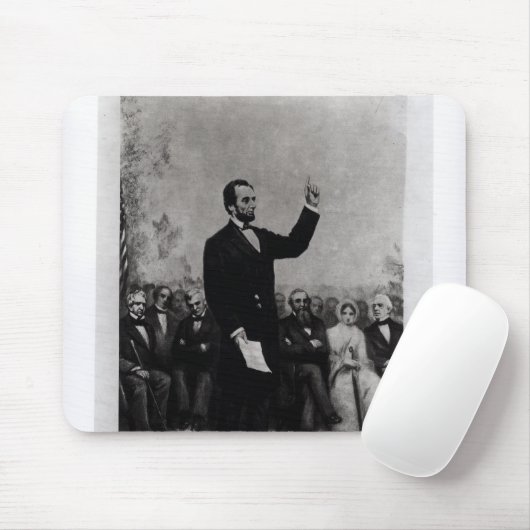Lincolns Adresse in Gettysburg, 1895 Mousepad (Mit Mouse)