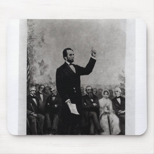 Lincolns Adresse in Gettysburg, 1895 Mousepad (Vorne)