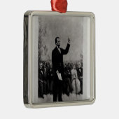 Lincolns Adresse in Gettysburg, 1895 Ornament Aus Metall (Rechts)