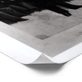 Lincolns Adresse in Gettysburg, 1895 Poster (Ecke)