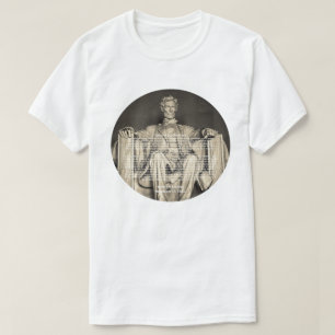 Lincolns Gettysburg-Rede vom 19. November 1863 T-Shirt