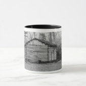 Lincolns neues Salem - 1 von 4 (B/W) Tasse (Zentrum)