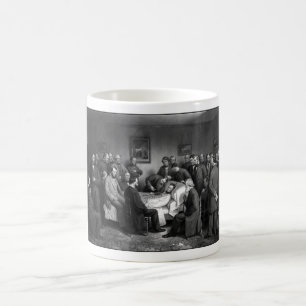 Lincolns Sterbebett Kaffeetasse