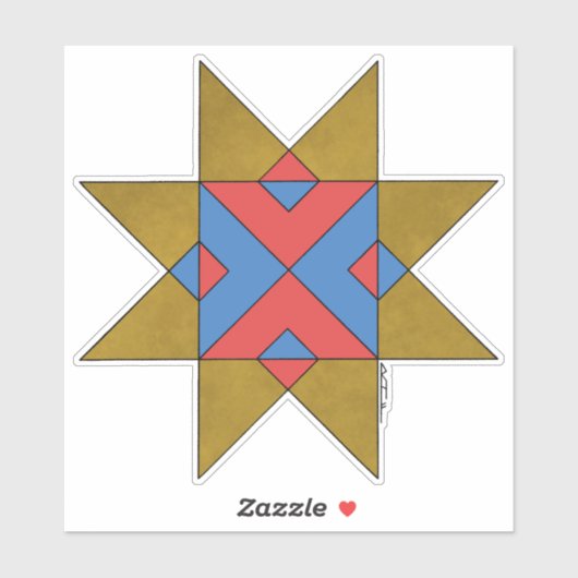 Lincolnshire Auseklis Witch Mark Aufkleber (Blatt)