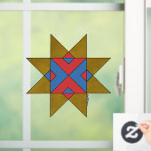 Lincolnshire Auseklis Witch Mark Fensteraufkleber (Zuhause)