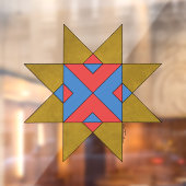 Lincolnshire Auseklis Witch Mark Fensteraufkleber (Blatt 2)