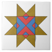 Lincolnshire Auseklis Witch Mark Fliese (Vorderseite)