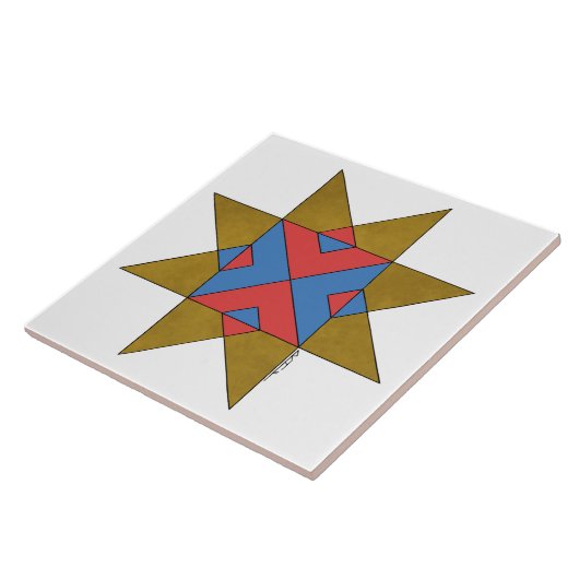 Lincolnshire Auseklis Witch Mark Fliese (Seite)