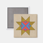 Lincolnshire Auseklis Witch Mark Magnet (Vorderseite/Rückseite)