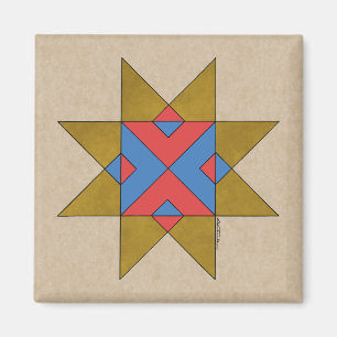 Lincolnshire Auseklis Witch Mark Magnet