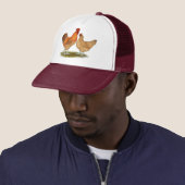 Lincolnshire Buff Chickens Truckerkappe (Beispiel)