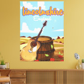 Lincolnshire England Vintage Reiseplakat Leinwanddruck (Insitu (Wohnzimmer))