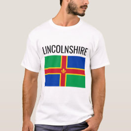 Lincolnshire // English Landkreis Flag T-Shirt