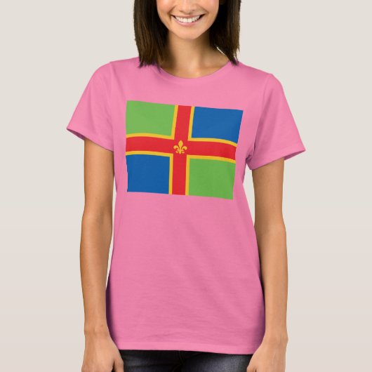 Lincolnshire Flag T-Shirt (Vorderseite)