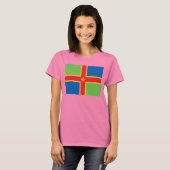 Lincolnshire Flag T-Shirt (Vorne ganz)
