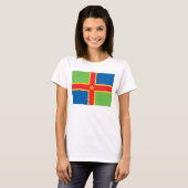Lincolnshire Flag T-Shirt (Vorne ganz)
