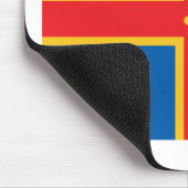 Lincolnshire-Flagge Mousepad (Ecke)