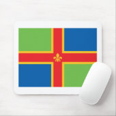 Lincolnshire-Flagge Mousepad (Mit Mouse)