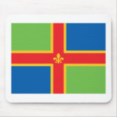 Lincolnshire-Flagge Mousepad (Vorne)