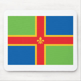Lincolnshire-Flagge Mousepad