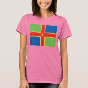 Lincolnshire-Flagge T-Shirt