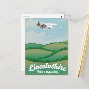 Lincolnshire "Nimm heute eine Reise mit!" Postkarte