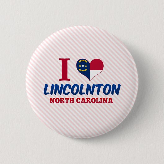 Lincolnton, North Carolina Button (Vorderseite)