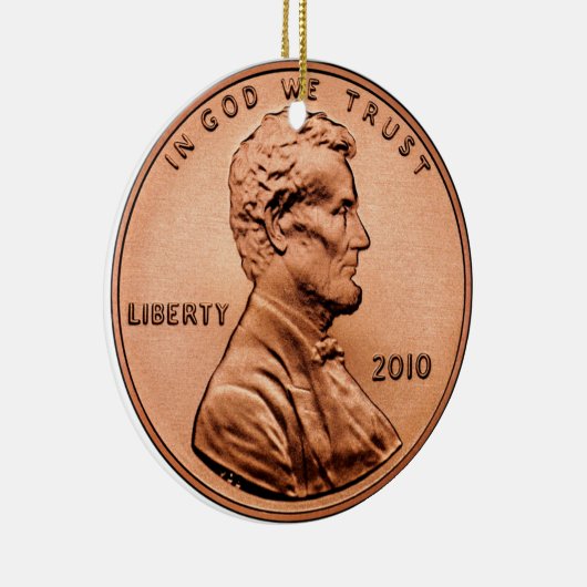 LINCOLPENNY KERAMIK ORNAMENT (Rechts)