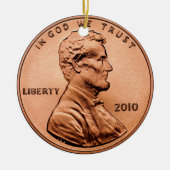 LINCOLPENNY KERAMIK ORNAMENT (Vorne)