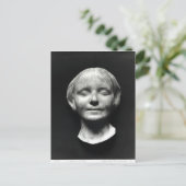 L'Inconnue de la Seine' Postkarte (Stehend Vorderseite)