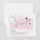 LincPoint Karte w pink *sydney (Vorne/Hinten)