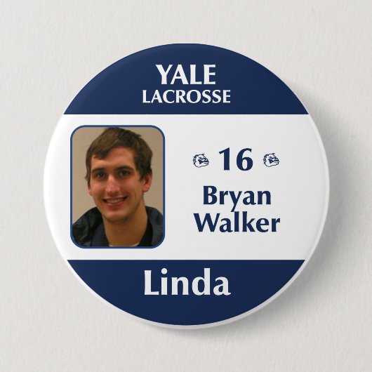 Linda- - Bryan-Wanderer Button (Vorderseite)