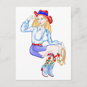 Linda Flores Postkarte