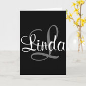 ***LINDA*** FREUT SICH AUF "SIE"!!!! KARTE (Gelbe Blume)