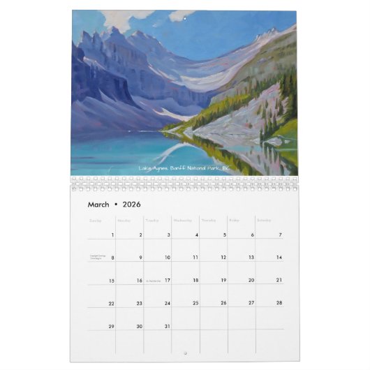 Linda Gray 2026 Kalender Bilder von Reisen (Mär 2026)