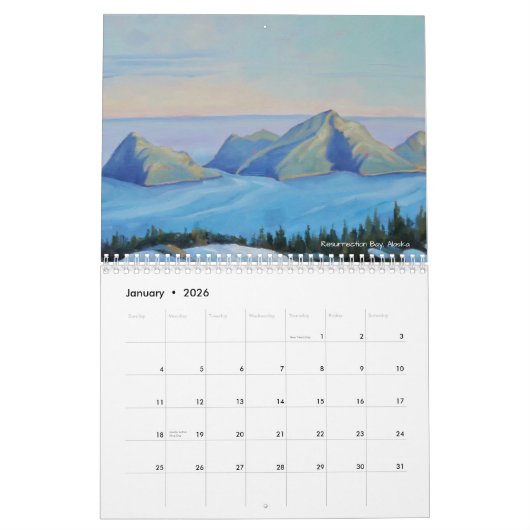 Linda Gray 2026 Kalender Bilder von Reisen (Jan 2026)