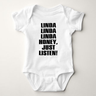 LINDA-HONEY-JUST-LISTEN BABY STRAMPLER