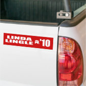 LINDA LINGLE FÜR SENAT AUTOAUFKLEBER (Auf Lkw)