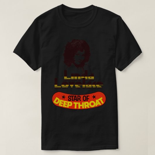 LINDA LOVELACE T-Shirt (Design vorne)