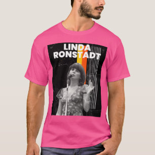 Linda Ronstadt 1946 Button T-Shirt