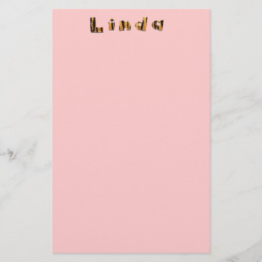 Linda Stationery Briefpapier (Vorderseite)