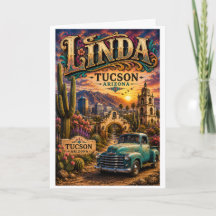 Linda Tucson Arizona Personalisiertes Südwestliche