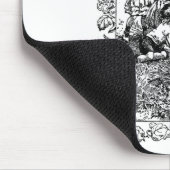 Linda und der Schwan Mousepad (Ecke)